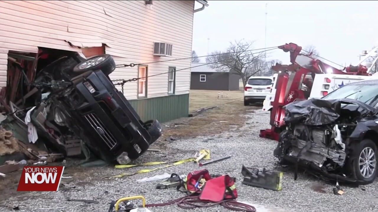 UPDATE: Two-Vehicle Crash in Auglaize County sends three to the hospital